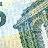Close up vijf euro biljet